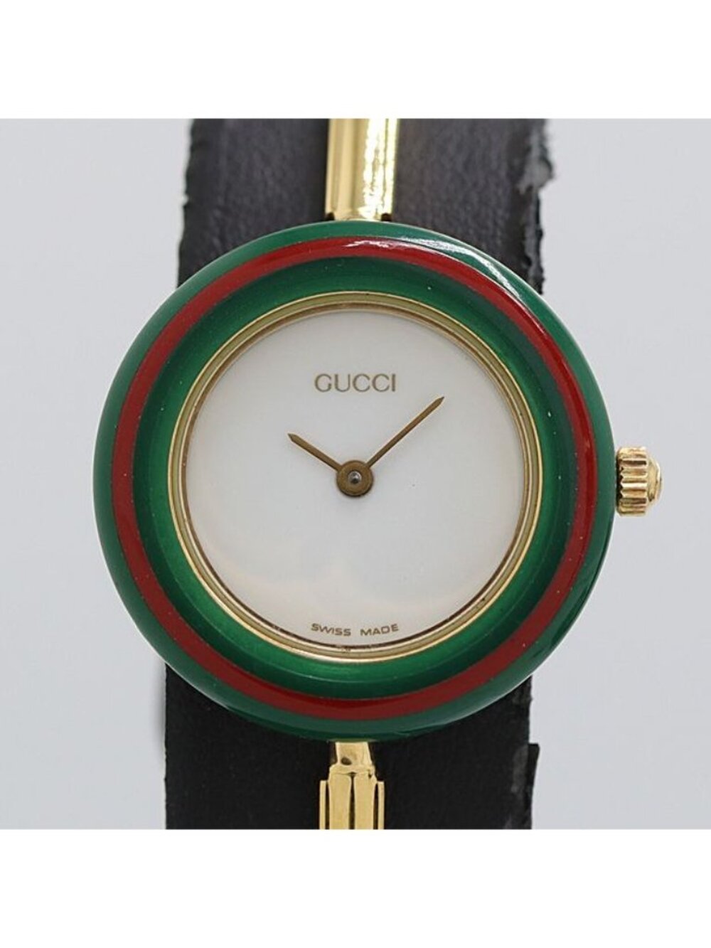 Gucci Change Bezel 11 12.2 Quartz White Dial Watch - Picture 2 of 5